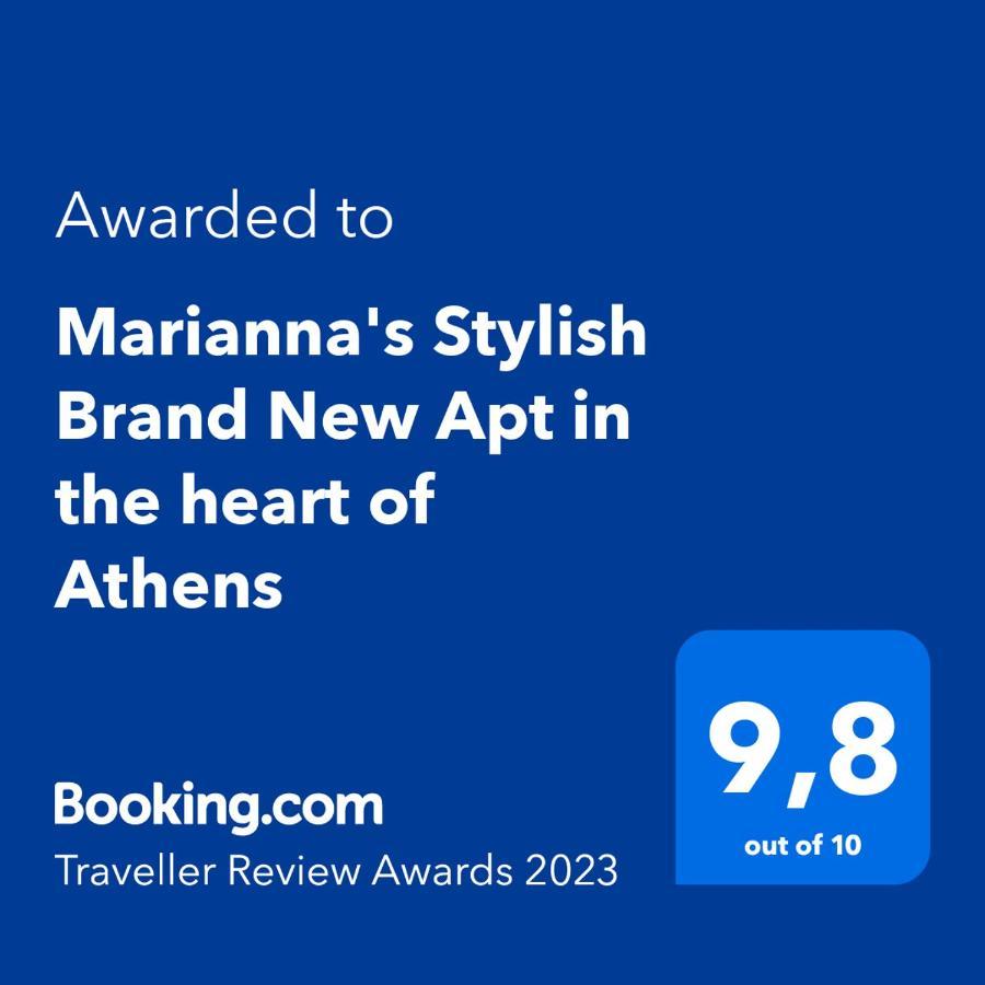 Marianna'S Stylish Brand New Apt In The Heart Of Athens Atenas Exterior foto